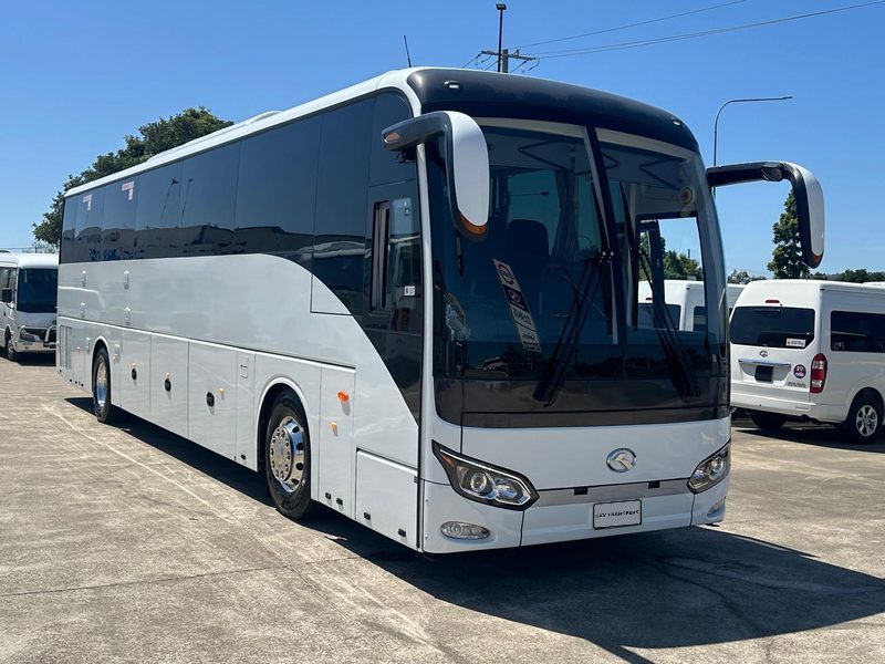 Our King Long 53-seat luxury coach.